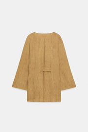 Veste croisée à cordon