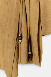 Veste croisée à cordon