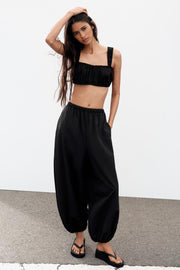 Pantalon en nylon bouffant