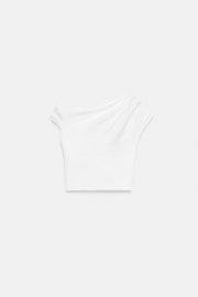 Top asymétrique drapé