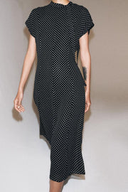 Robe midi à pois ZW Collection