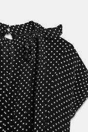 Robe midi à pois ZW Collection