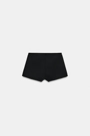 Short mini taille haute