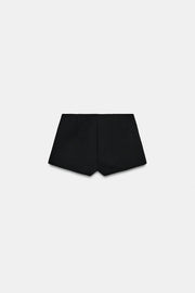 Short mini taille haute