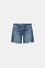 Bermuda en denim TRF taille mi-haute