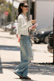 Jean TRF baggy déchiré taille mi-haute