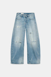 Jean TRF baggy déchiré taille mi-haute