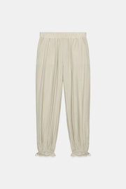 Pantalon bouffant à taille élastique