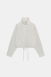 Veste en nylon à carreaux