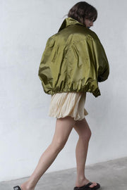 Veste oversize en nylon