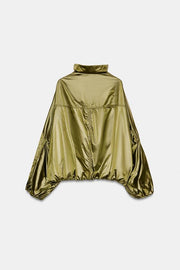Veste oversize en nylon