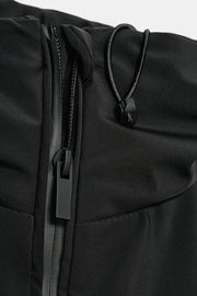 Veste matelassée à capuche, coupe-vent et déperlante