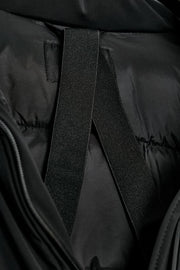 Veste matelassée à capuche, coupe-vent et déperlante