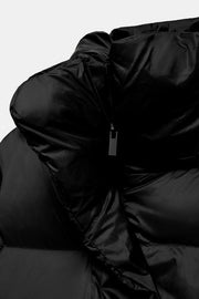Anorak matelassé 70 % duvet, 30 % plumes, à capuche et gants, déperlant