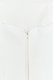 Top bustier peplum