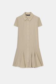 Robe courte chemise