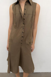 Robe midi chemise