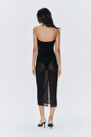 Robe body en tulle