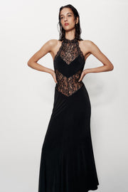 Robe nuisette en dentelle