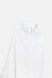 Robe midi dos-nu godets