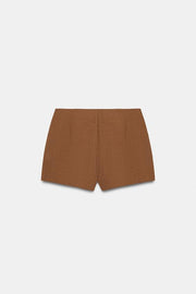 Jupe-culotte à lien noué et perles