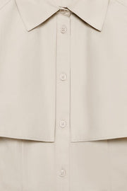 Robe chemise effet cape ZW Collection