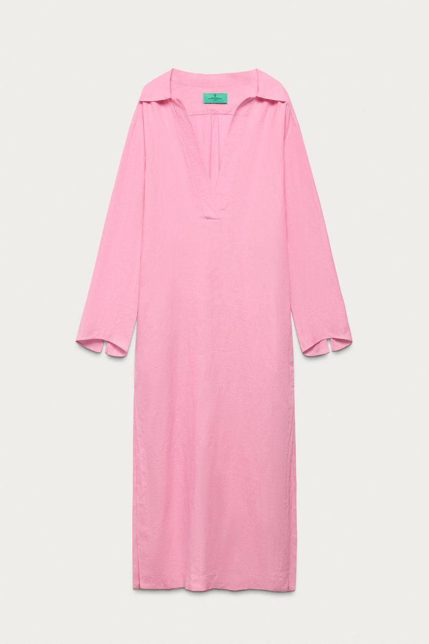 Robe tunique 100 % lin Marisa Berenson x