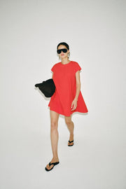Robe courte en popeline ZW Collection