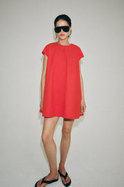 Robe courte en popeline ZW Collection