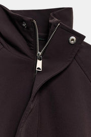 Bomber oversize à fermeture zippée