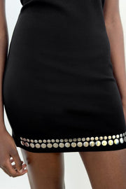 Robe mini à clous