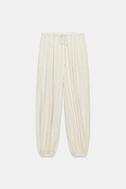 Pantalon bouffant à rayures ZW Collection