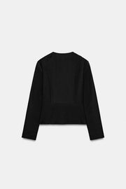 Blouson peplum doux