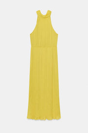 Robe midi plissée