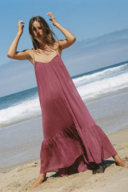 Robe fluide à perles