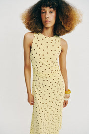 Robe fluide à pois