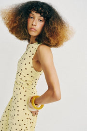 Robe fluide à pois