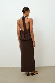 Robe dos-nu ballon