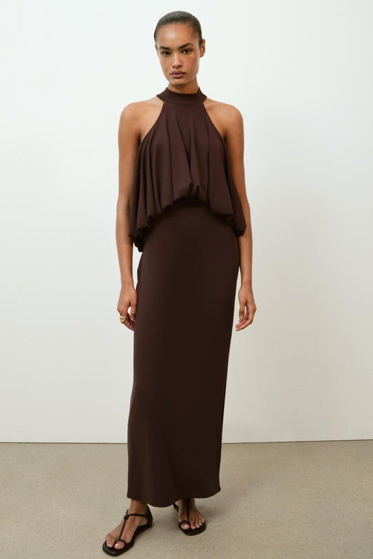 Robe dos-nu ballon