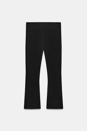 Legging évasé à nervure
