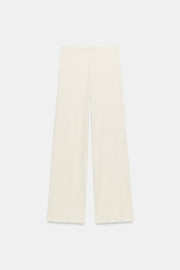 Pantalon droit texturé