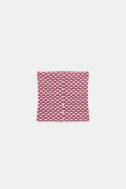Top en jacquard bustier