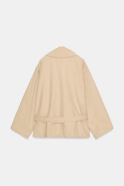 Trench court avec ceinture
