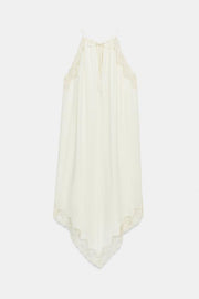 Robe contrastée en dentelle ZW Collection