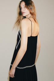 Robe longue brodée ZW Collection