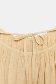 Robe mini texturée à volume