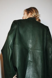 Blazer croisé en cuir ZW Collection Édition limitée