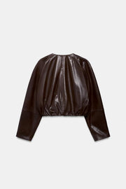 Veste en cuir ZW Collection Édition limitée