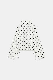 Veste à pois