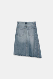 Jupe en denim TRF asymétrique